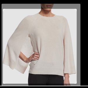 Halston Heritage Cape-Sleeved Sweater